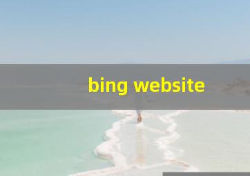 bing website